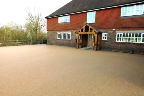 Resin driveway