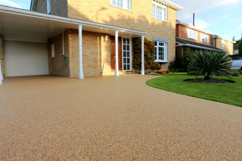 Resin driveway
