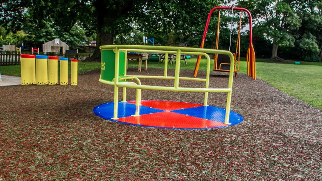 Rubber Mulch - Playground surface